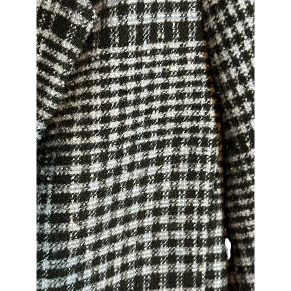 Old Navy Women’s Oversized Houndstooth Wool-Blend Coat - Size Large - Picture 6 of 6
